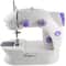 Haitral&#x2122; Lavender Flex-Speed Double-Thread Cordless Easy Sewing Machine with Pedal